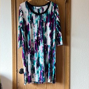 Calvin Klein Long Tunic.  Size 1X